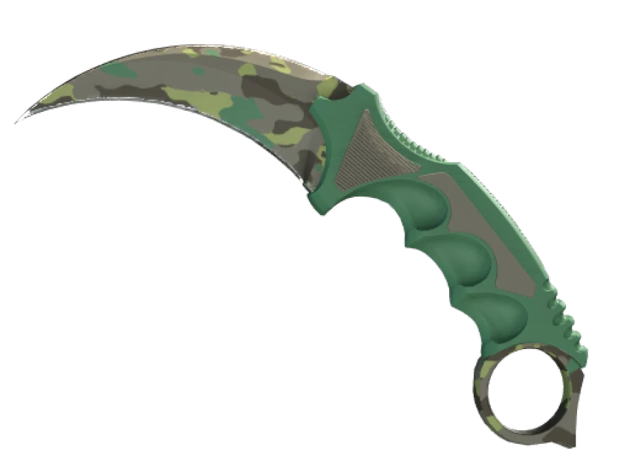 ★ StatTrak™ Karambit | Boreal Forest (Minimal Wear) - Image 1