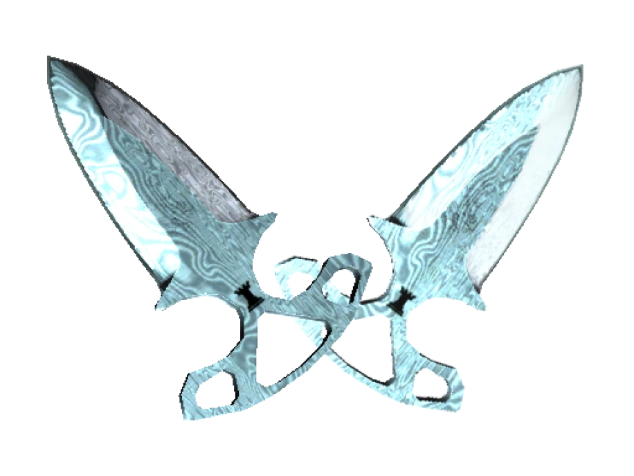 ★ StatTrak™ Shadow Daggers | Damascus Steel (Factory New) - Image 1