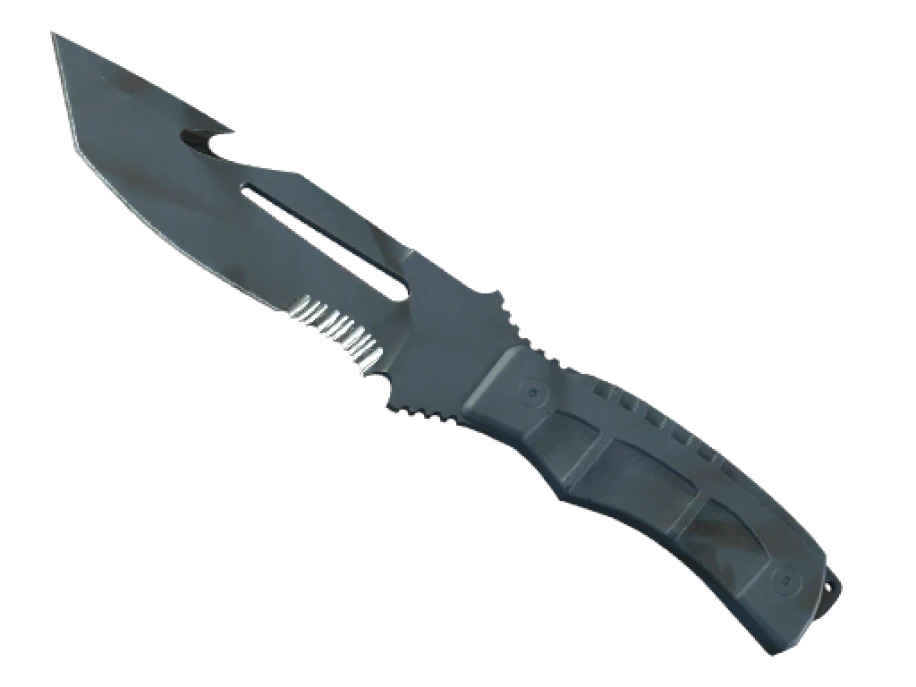 ★ StatTrak™ Survival Knife | Night Stripe (Well-Worn) - Image 1